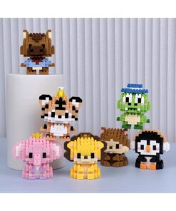 womi Sevimli Hayvanlar Mini Blok Yapı Taşı Figür (RASTGELE 1 MODEL GÖNDERİLİR) - Görsel 3