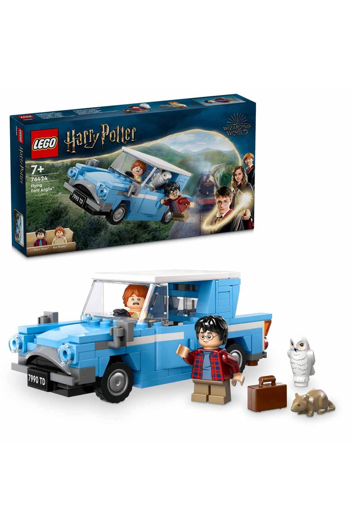 LEGO Harry Potter Uçan Ford Anglia 76424 - 7 Yaş ve Üzeri Harry Potter Hayranları için Harry Po