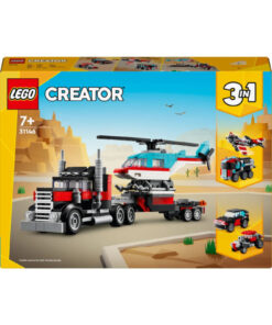 LEGO ® Creator 3'ü 1 Arada Helikopterli Açık Kasa Kamyon 31146 - 7+ Yaratıcı Oyuncak Yapım Seti (270P) - Görsel 3