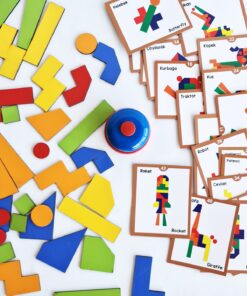 metafortoys Neşeli Şekiller Dikkat Ve Odaklanmayı Geliştiren Zeka Oyunu - Görsel 3