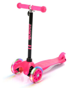Rookie Pembe 3 Tekerlekli Led Işıklı Scooter
