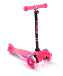 Rookie Pembe 3 Tekerlekli Led Işıklı Scooter - Görsel 3