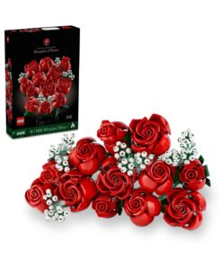 LEGO ® Botanicals Gül Buketi 10328 - Yetişkinler İçin Yaratıcı Çiçek Model Yapım Seti (822 Parça)
