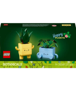 LEGO ® Botanicals Mutlu Bitkiler 10349 - 9+ Çocuklar için Dekoratif Çiçek Yapım Seti (217P) - Görsel 3