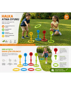 Genel Markalar Bahçe Halka Atma Oyun Seti