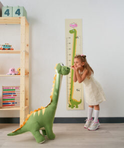 Alternative view of Pufu Toys Dinozor Peluş Yastık Oyuncak Yeşil (1 METRE)
