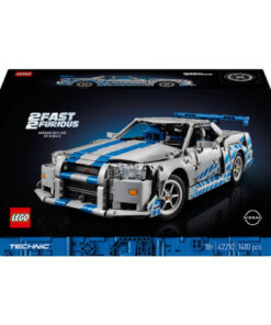 LEGO ® Technic™ Daha Hızlı Daha Öfkeli Nissan Skyline GT-R (R34) Araba 42210 - 18+ Model Seti (1410P) - Görsel 3