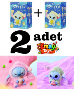emay toys 2 adet Stitch labubu disney peluş oyuncak