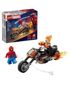 LEGO Marvel Örümcek Adam Ghost Rider Motosikletine Karşı 76335