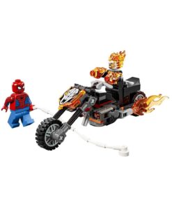 Alternative view of LEGO Marvel Örümcek Adam Ghost Rider Motosikletine Karşı 76335