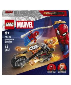 LEGO Marvel Örümcek Adam Ghost Rider Motosikletine Karşı 76335 - Görsel 3