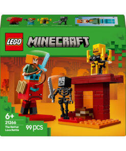 LEGO ® Minecraft® Nether Lav Savaşı 21266 - 6+ Çocuklar için Yaratıcı Oyuncak Yapım Seti (99P) - Görsel 3