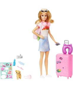 Barbie Seyahatte Bebeği Ve Aksesuarları - Görsel 3