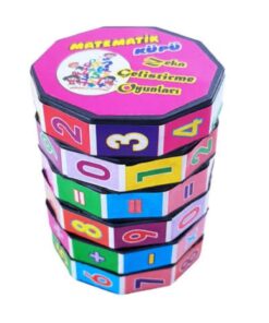 YUPULU Matematik Zeka Küpü 24 Adet - Toplama, Çıkarma, Bölme, Çarpma Eğitici Hediye Paketi Karne Hediyesi - Görsel 3
