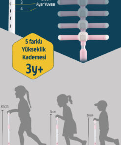 Prego Flow Müzikli Işıklı Oturaklı Çocuk Scooter Katlanabilir - Yükseklik Ayarlı - Görsel 3