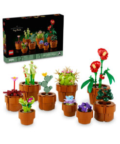LEGO ® Botanicals Minik Bitkiler 10329 – Yetişkinler için Yapay Çiçek Modeli Yapım Seti (758 Parça)