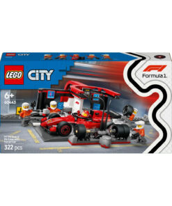 LEGO ® City Ferrari Arabalı F1®Pit Stop ve Pit Ekibi 60443 - 6+ Çocuklar için Oyuncak Yapım Seti (322P) - Görsel 3