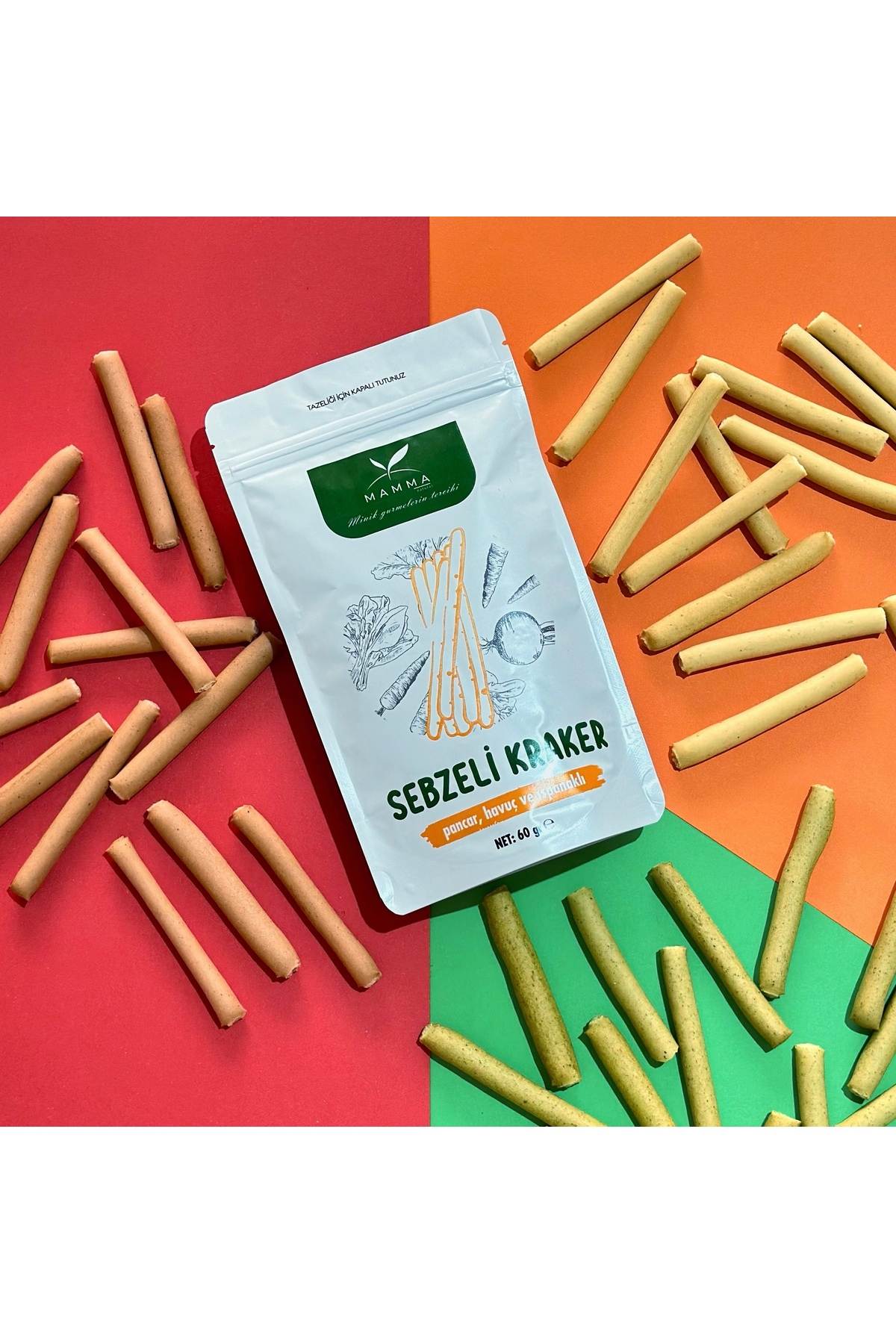Mamma Emada Sebzeli Kraker 60 gr
