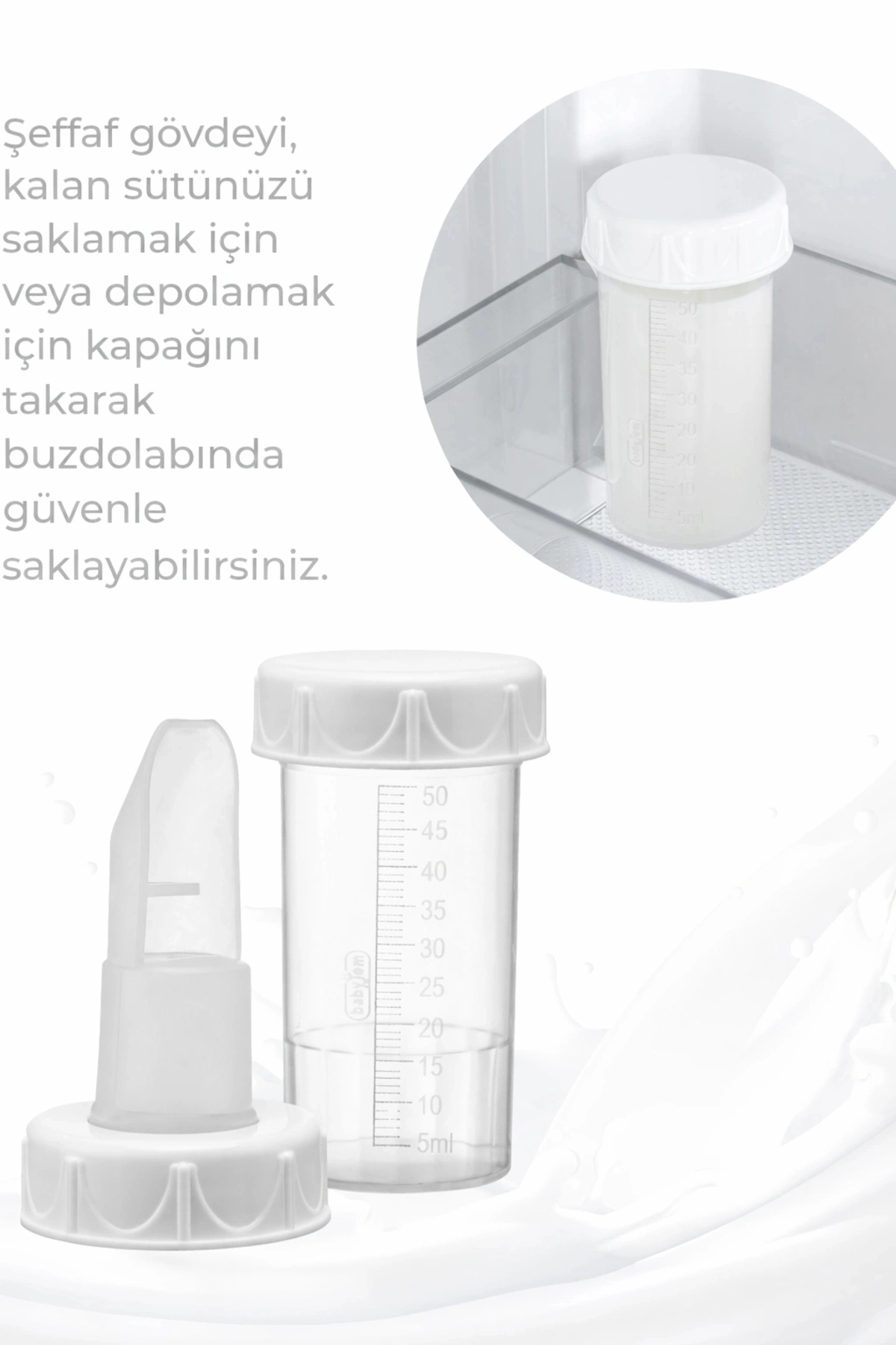 Babyjem Anne Süt Kaşığı - Görsel 3