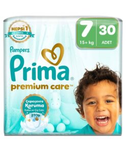 Prima Bebek Bezi Premium Care 7 Numara 30 Adet Ekonomik Paket