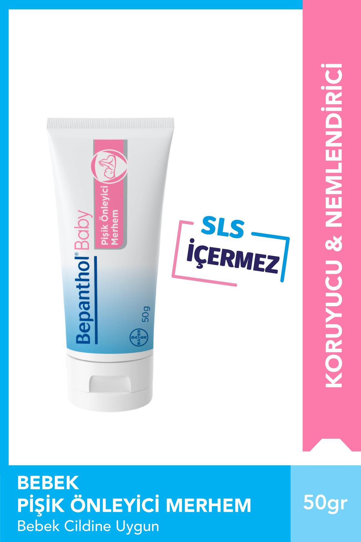 Bepanthol Baby Pişik Önleyici Merhem 50gr ( Sls, Parfüm Içermez )