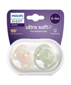 Philips Avent Ultra Soft Emzik 0-6 Ay, 2'li Erkek, SCF091/07