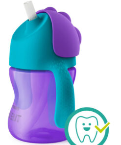 Alternative view of Philips Avent Pipetli Bardak, 9+ Ay, 200 ml, Kız, SCF796/02