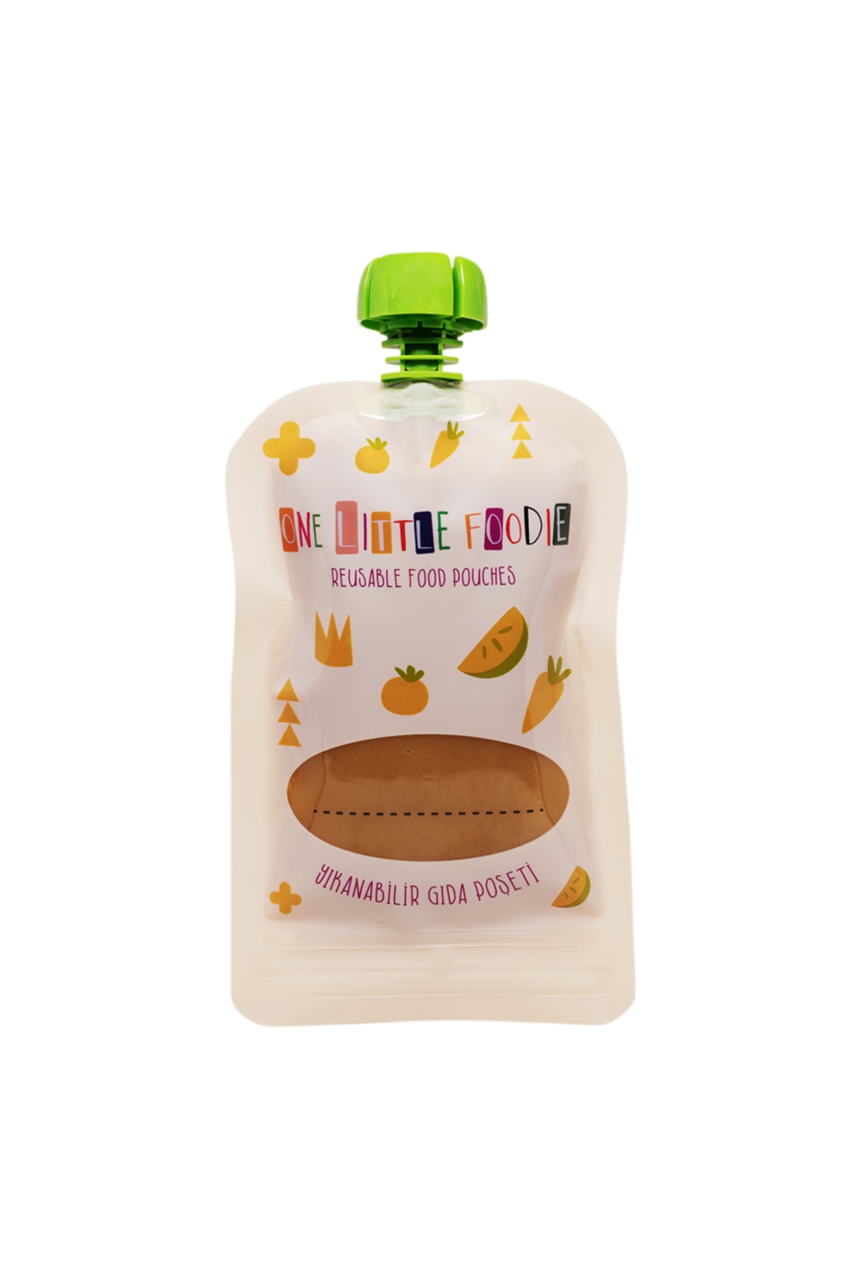 One Little Foodie Yıkanabilir Gıda Poşeti 150 ml 5'li Set