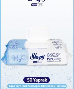 Sleepy Aquacare H2O Yenidoğan Islak Bebek Havlusu 50
