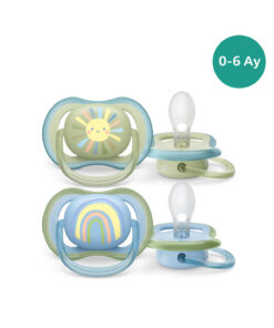 Philips Avent Ultra Air Emzik 0-6 Ay, 2'li Paket, Erkek, SCF085/58