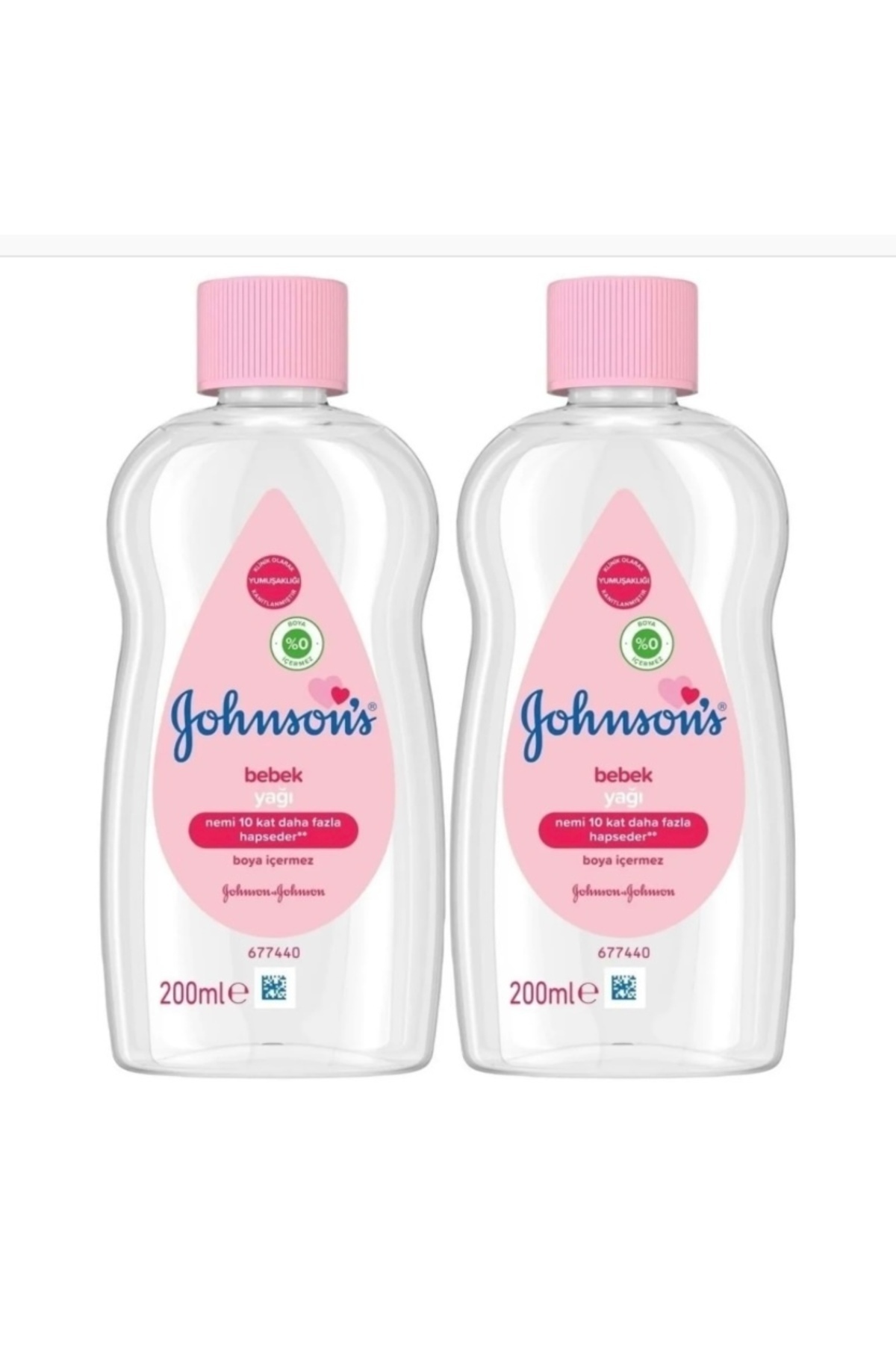 Johnson's Baby Johnson's Baby Johnson's Baby Baby Yağı x 2