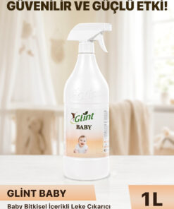 Glint Baby Bitkisel İçerikli Çamaşır Leke Çıkarıcı 1 Litre Bebek Kıyafetleri Temizleyici