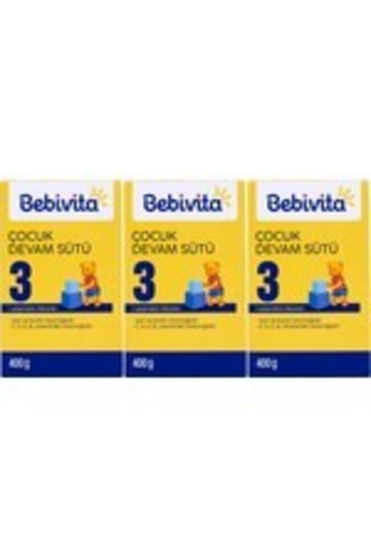 Bebivita Bebek Sütü 400 Gr No: 3 x 3 Adet