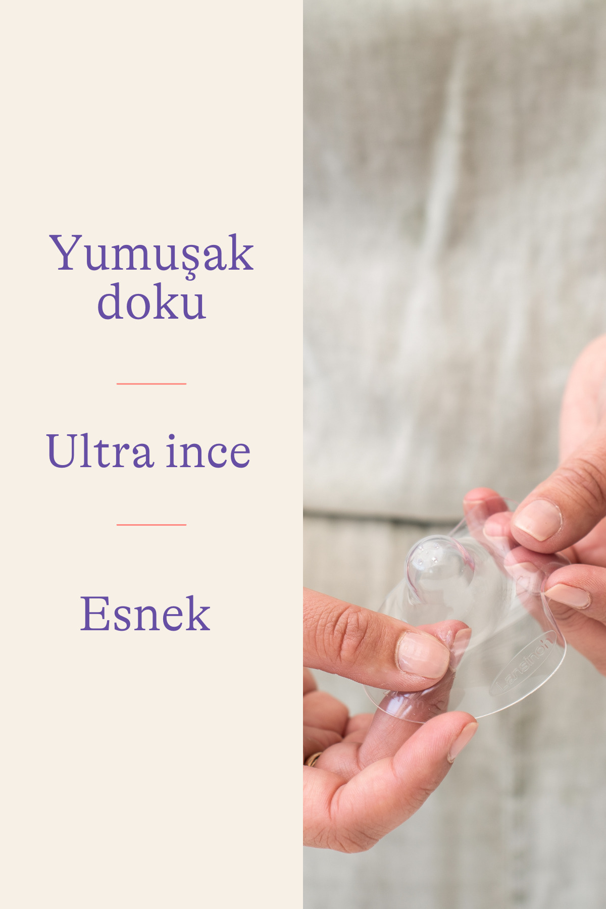 LANSINOH Göğüs Ucu Koruyucu 24mm 2'li - Görsel 3