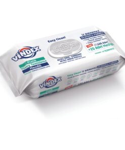 Genel Markalar Vindex Easy Clean Pratik Yüzey Temizleme Mendili - Havlusu Beyaz Sabun Kokulu 120 Adet