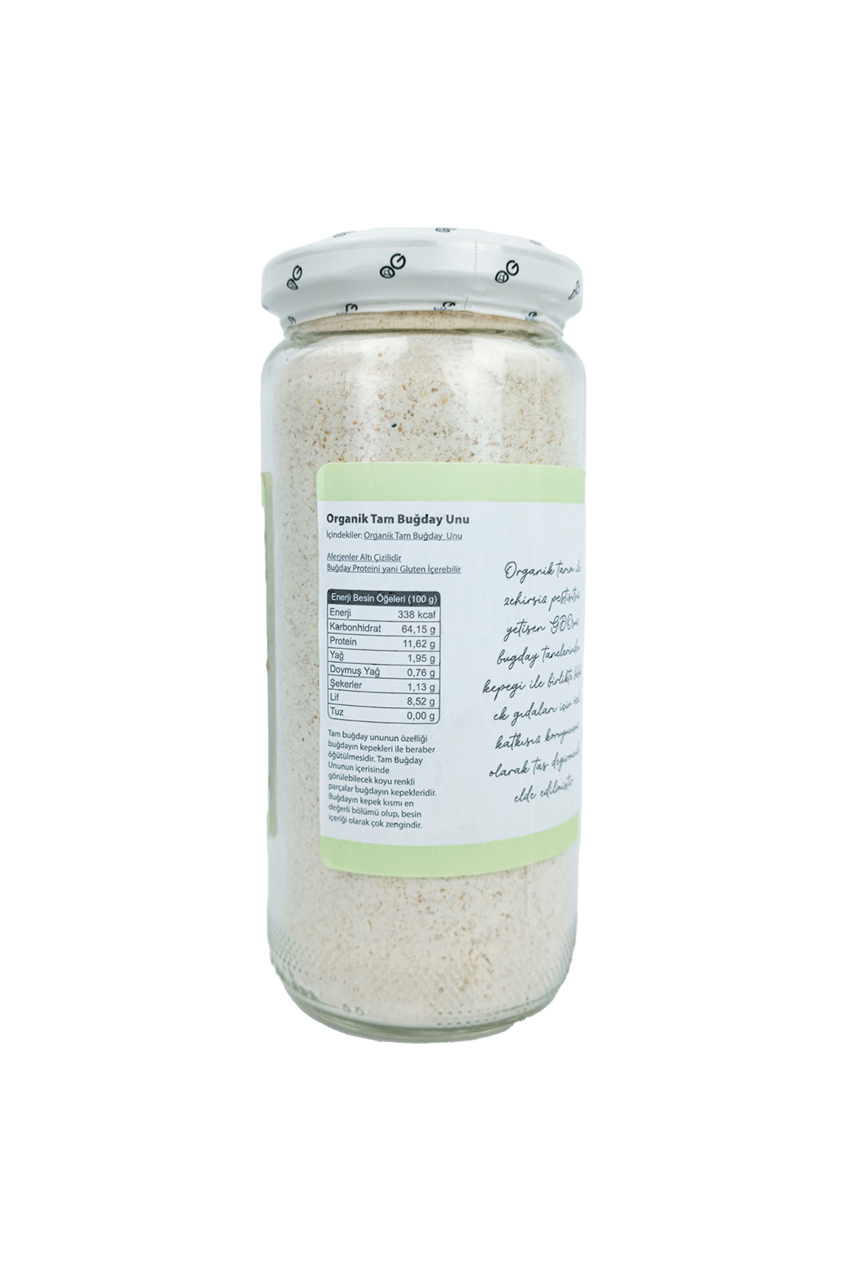 OG natural Organik Tam Buğday Unu +8 Ay 250 Gr - Görsel 3