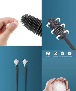 MorBebe Baby Ultra Lüx Biberon Ve Şişe Temizleme Fırçası Bpa - Görsel 3