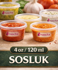 Nascita Ek gıda kabı (1adet)120 ml mini saklama kabı et suyu , kemik suyu , buzluk gıda temasına uygun - Görsel 3