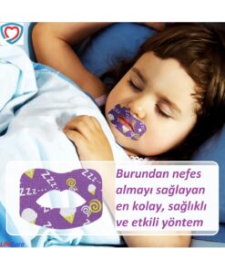Sleep strips Ağız Kapama Bandı Çocuk Boy 10'lu Kutu 3-8 Yaş Arası - Görsel 3