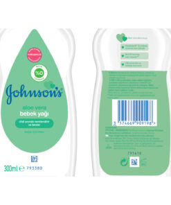 Johnson's Baby Bebe Yağı 300ml Aloe Vera - Görsel 3