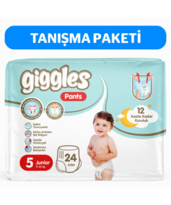 giggles Pants Külotlu Bebek Bezi 5 Numara Junior 24 Adet