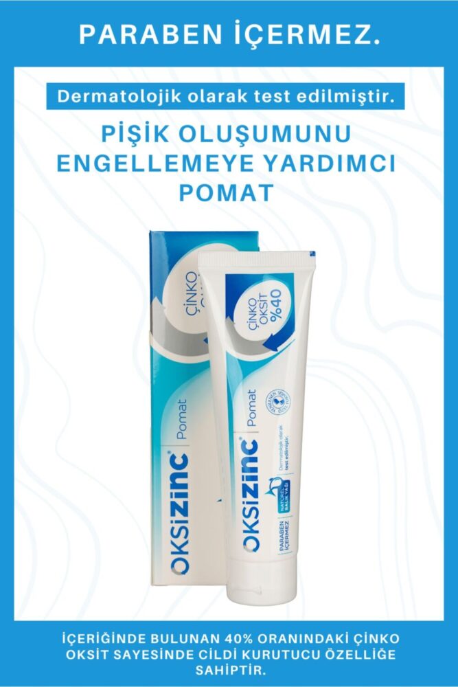 Oksizinc Pişik Kremi 100gram Çinko Oksit - Görsel 2