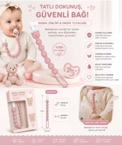 ERMA HOME Emzik Askısı Ve Znciri ( Pembe )