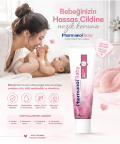 PHARMANOL Doğal Bebek Pişik Önleyici Ve Rahatlatıcı Nemlendirici - Hassas Cilt - Pişik Merhemi 30 ml