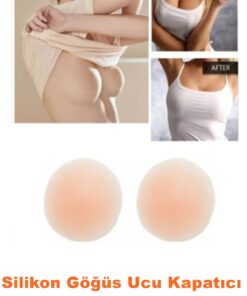 AYGÖREN HOME 1 Çift Silikon Göğüs Ucu Gizleyici Ve Kapatıcı Kadın Meme Ucu Kapatıcı Gizleyici Aparat Nipple Pad