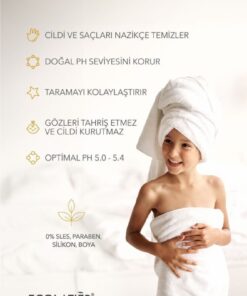 ECOLATIER 2'si 1 Arada Kolay Tarama Bebek Ve Çocuk Şampuanı 3+ Yaş Organik 250 ml Baby 2-in-1 Easy Detangling - Görsel 3