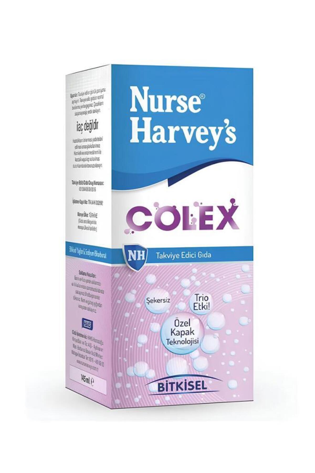 Nurse Harvey's COLEX BİTKİSEL ŞURUP 145 ML.