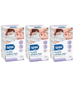 Wee Baby Klasik Göğüs Pedi (40 LI) 120 Adet (3PK*40)
