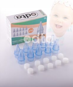 ODTA Tüm Markalarla Uyumlu Bebek Burun Aspiratörü Yedek Ucu | Nazal Aspiratör Ucu 10 Adet | Bpa Free