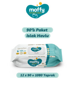 Moffy Islak Mendil (90 x 12) 1080 Yaprak